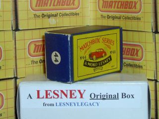 Matchbox Moko Lesney Rolls Royce Silver Cloud 44a Type B3 Empty Box