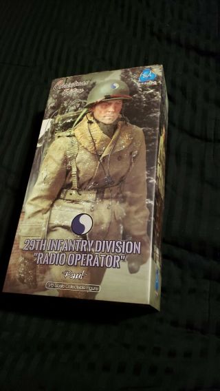 Did Wwii Us 29th Infantry Division Radio Operator " Paul " 1/6 Christmas Edition