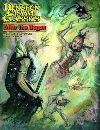 Dungeon Crawl Classics Rpg: (adventure) 95 Enter The Dagon Gmg5096
