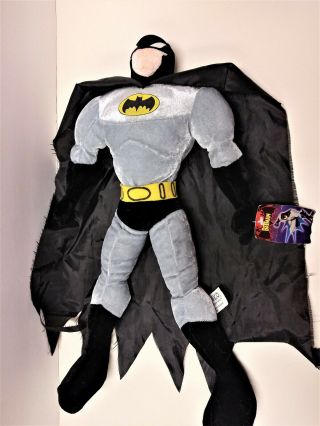 Nanco The Batman Animated Cartoon Stuffed Plush 18 "