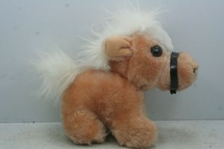 Older Russ Tan Pony Plush Toy 237 - 5 " High