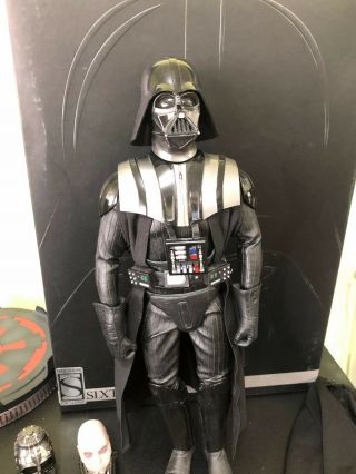 Sideshow Collectibles 1/6 Star Wars Darth Vader Rotj Figure Sixth Scale 2013