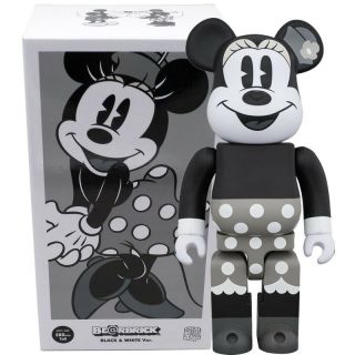Medicom Be@rbrick Bearbrick Disney Minnie Mouse (b&w Ver. ) 400 Figure