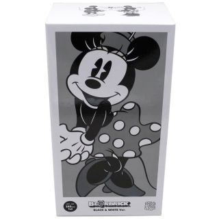 Medicom Be@rbrick Bearbrick Disney Minnie Mouse (B&W Ver. ) 400 Figure 2