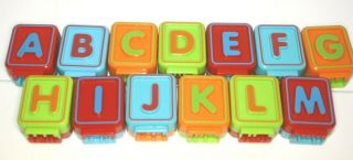 Vtech Sit - To - Stand Alphabet Train Replacement Letters 13 Piece Complete Abc 