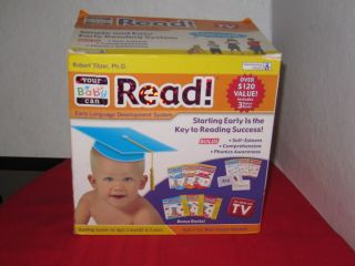 Your Baby Can Read Kit Early Language Development Dvd Book Cards Complete