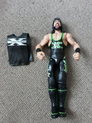 X - Pac Hard To Find Wwe Wrestling Elite Figure W/ Dx Shirt Accessory Xpac Mattel