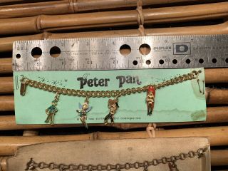 Vintage Walt Disney’s Peter Pan 1974 Nbc Charm Bracelet