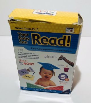 Your Baby Can Read Early Language Interactive Development System 4 Dvd 