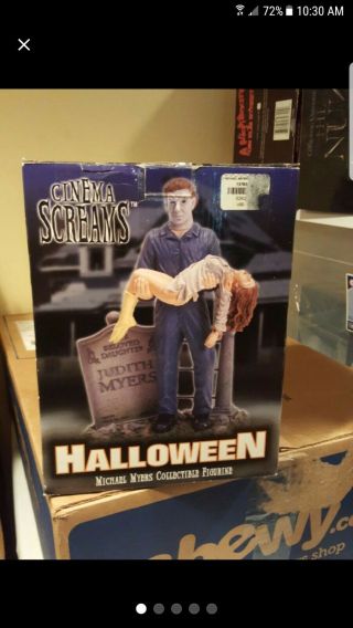 Cinema Screams Halloween Michael Myers Figurine Mib