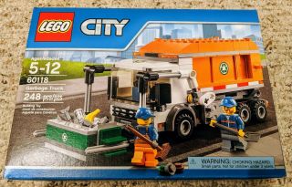 Lego City 60118 Garbage Truck Box Set Retired