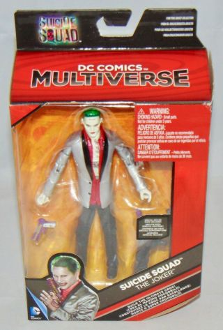 2016 Dc Comics Multiverse Suicide Squad 6 " The Joker Silver Jacket Figure