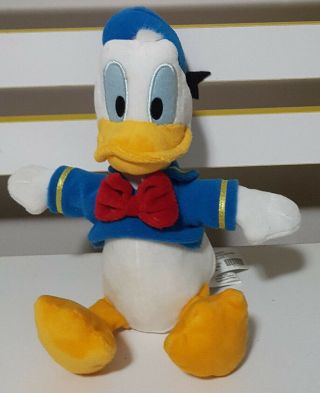 Disney Donald Duck Character Plush Toy Soft Toy About 18cm Seated Kids Toy
