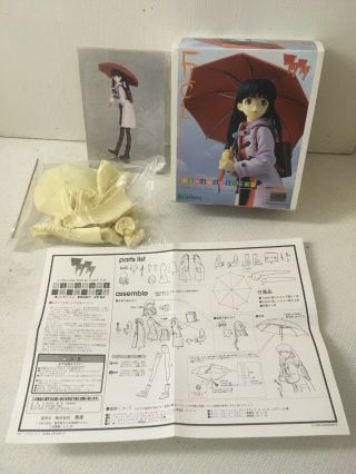 Rare Ninamori Eri Flcl Model Resin Garage Hobby Kit Figure Umbrella Kotobukiya
