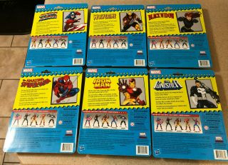 Marvel Legends Vintage Retro Wave 1 Figures Set Complete Xmen Avengers Spiderman 2