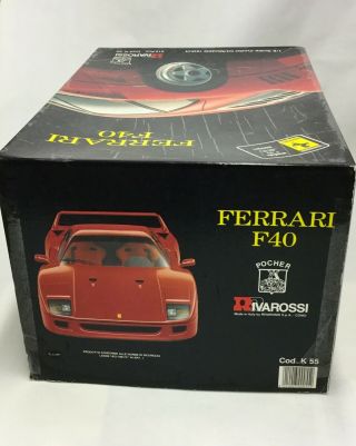Pocher Ferrari F40,  1:8 Model