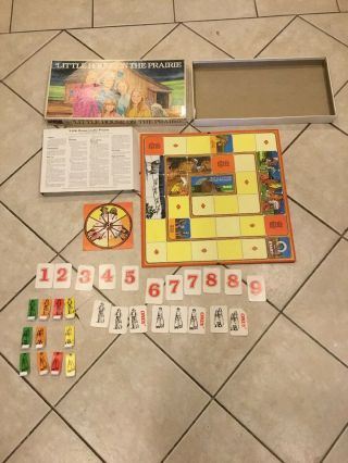 Vintage Rare 1978 The Little House On The Prairie Parker Brothers Game