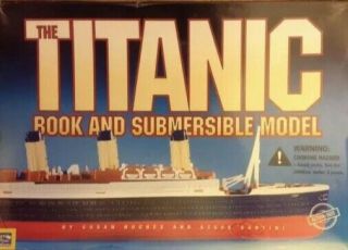 Titanic Submersible Model And Book Susan Hughes And Steven Santini