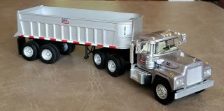 First Gear Mack Geiger Trucking Tractor Trailer And Dump No Box Leavenworth Ks
