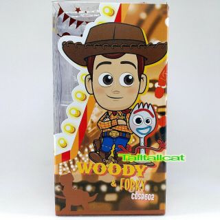 Hot Toys X Toy Story 4 Woody & Forky Cosbaby Set [ ] Disney Pixar