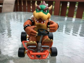 Bowser Mario Kart Nintendo 64 Video Game Superstars Action Figure Toy Biz 1999