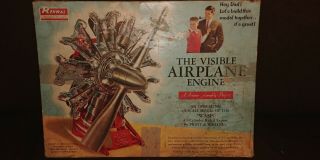 1962 The Visible Airplane Engine By Renwal