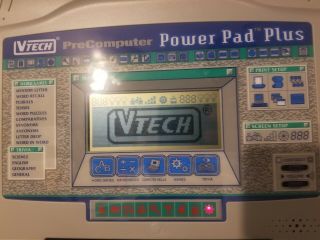 Vintage Vtech Precomputer Power Pad Plus 1994 w/ Box Mouse 2