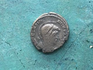 Ancient Bronze Roman Empire Coin Single Approx 15mm