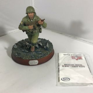 Gi Joe Military Metal Series D - Day First Wave Soldier Statue Edition 1/2991