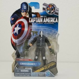 Marvel Captain America The First Avenger Comic Series Crossbones Figure Hasbro