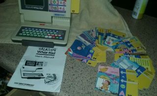 Vintage V - Tech Talking Whiz Kid Learning System Many Program Cards