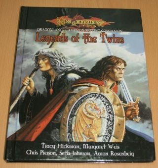 Dragonlance Campaign Setting Legends Of The Twins Dungeons & Dragons D&d