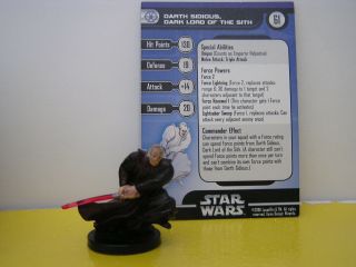 Star Wars Champions Of The Force 41 Darth Sidious,  Dark Lord Of The Sith (r)