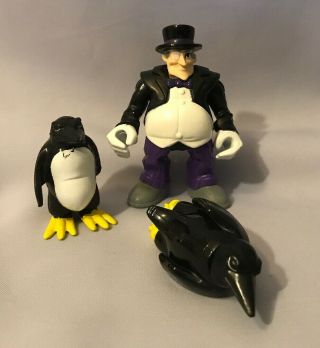 Fisher Price Imaginext Dc Friends Penguin Figure Batman Villain,  2 Penguin