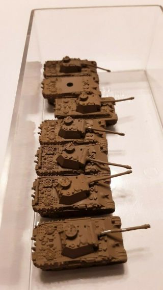 Microarmor 1:285 Wwii German Panzer V Panther Tanks