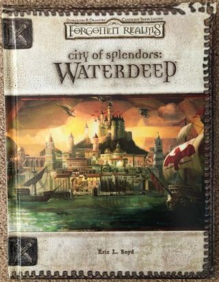 City Of Splendors: Waterdeep Dungeons And Dragons Forgotten Realms Hc