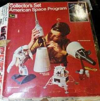 Revell 1967 Collectors Set: Revell American Space Program,  Paint/glue