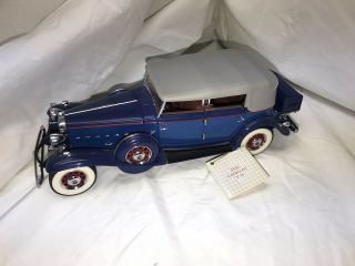 Franklin 1932 Cadillac V16 1:24 Diecast Blue