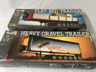 Revell Of Germany 6 Axle Trailer Kits.