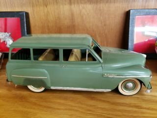 1952 Plymouth Suburban 2 Door Station Wagon Promo Maroon Product Miniature Pmc