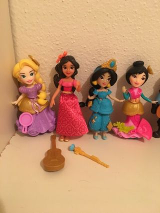 Disney Princess Little Kingdom Snap - Ins Doll 12 Princesses,  1 Prince 2