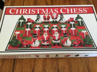 Christmas Chess Set; Big League Promotions.