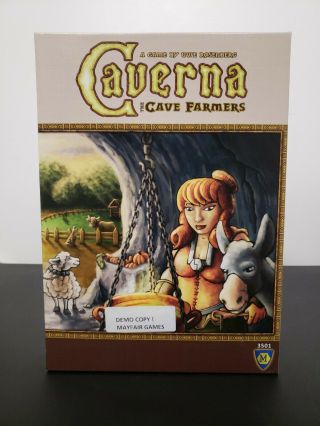 Caverna The Cave Farmers Board Game Mayfair Games Uwe Rosenberg