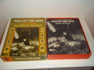 War Of The Ring Board Game S.  R.  1418 To 1419 Played 1977