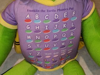 FRANKLIN THE TURTLE Electronic Interactive Phonics Pal Talking 21 