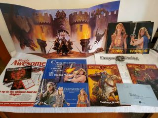 Dragon Strike Board Game Complete 1993 Vhs