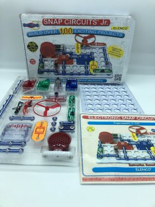 Snap Circuits Jr.  Sc - 100 Electronics Discovery Kit,  Complete