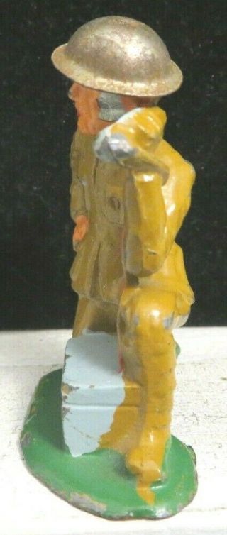 Vintage Barclay Lead Toy Soldier Telephone Operator B - 067 3