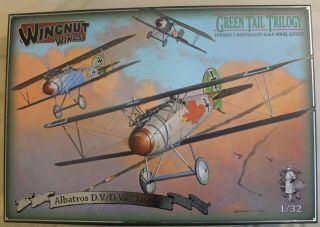 ▒▓ Oop Wingnut Wings 1/32 Green Tail Trilogy Albatros D.  V/d.  Va " Jasta 5 "