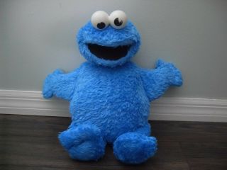 Sesame Street Cookie Monster Large Plush 20” Hasbro 2014 Stuffed Toy B2712